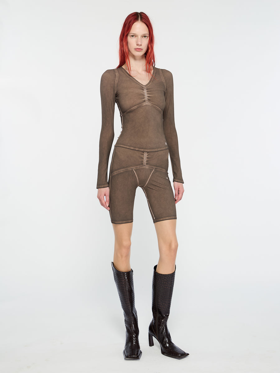 Ghost Shorts Brown – KNWLS