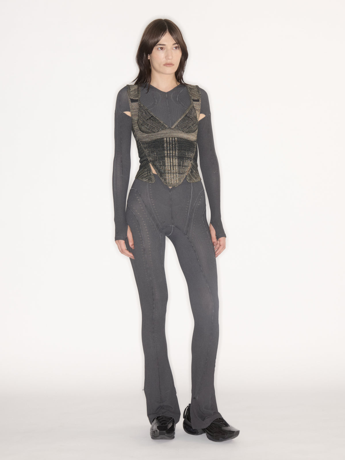 KNWLS Nike Scythe Corset Black