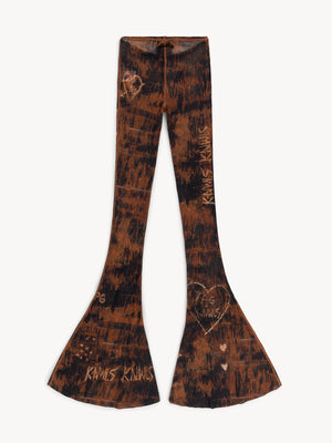 JPG x KNWLS Scratch Wood Leggings