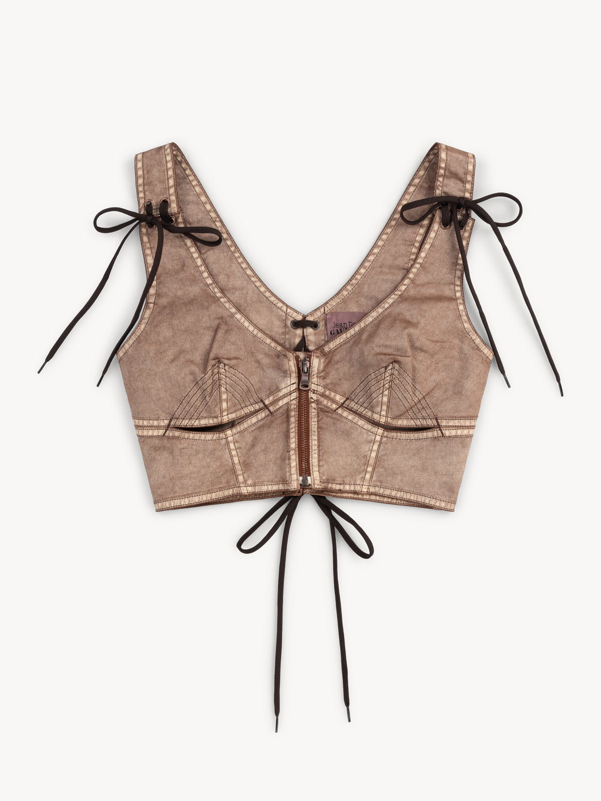 JPG x KNWLS Laced Top