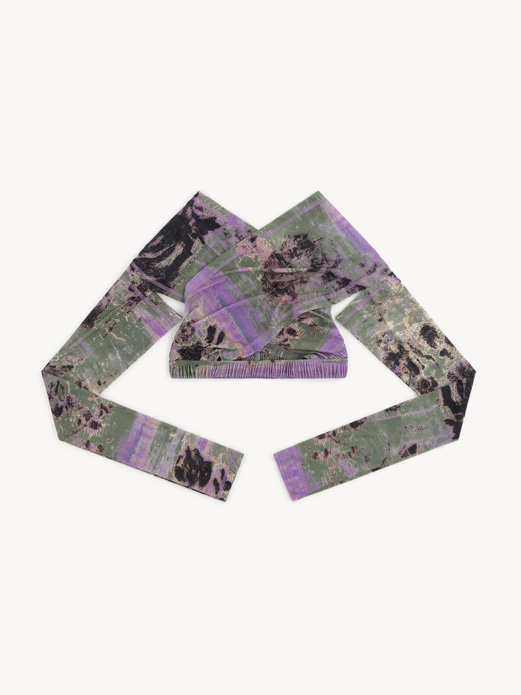 Anti Cross Over Top Waxed Floral