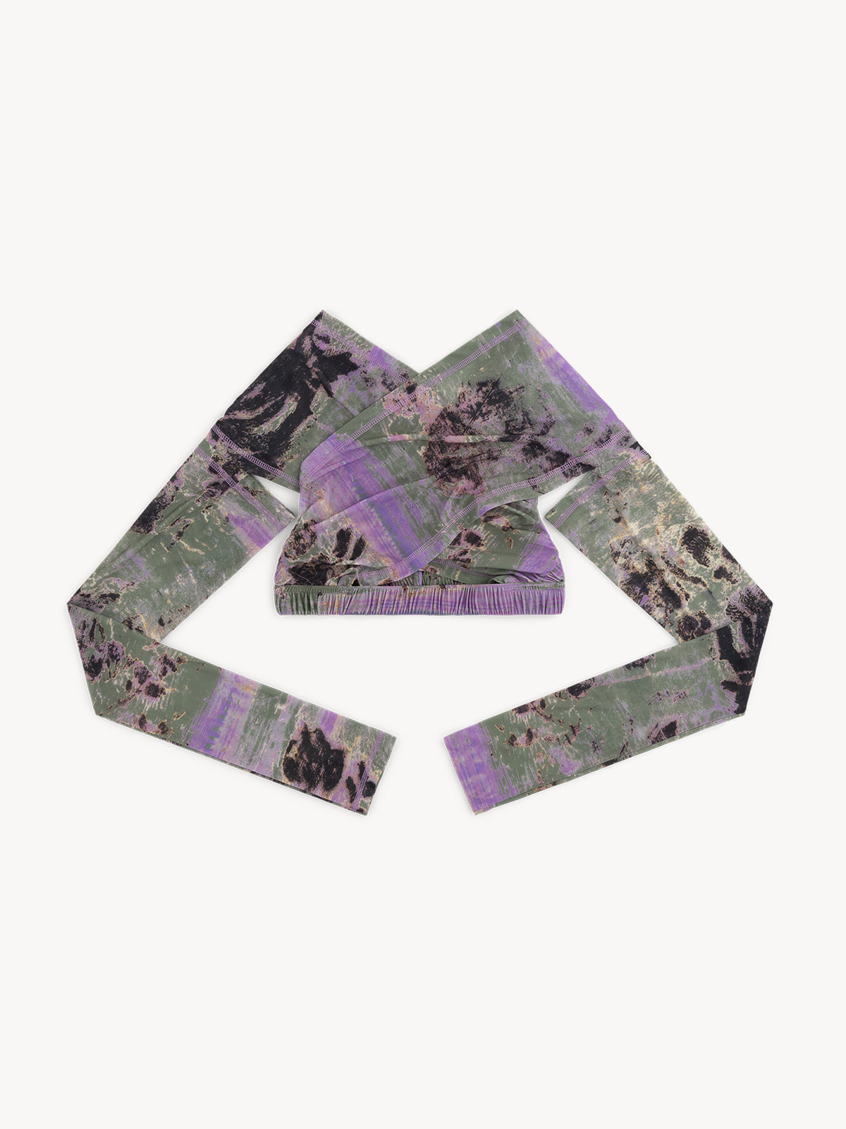 Anti Cross Over Top Waxed Floral
