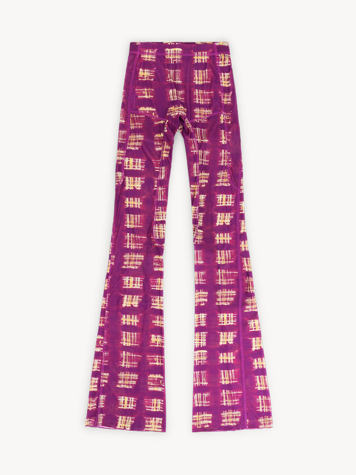 Halcyon Leggings Acid Plaid Purple