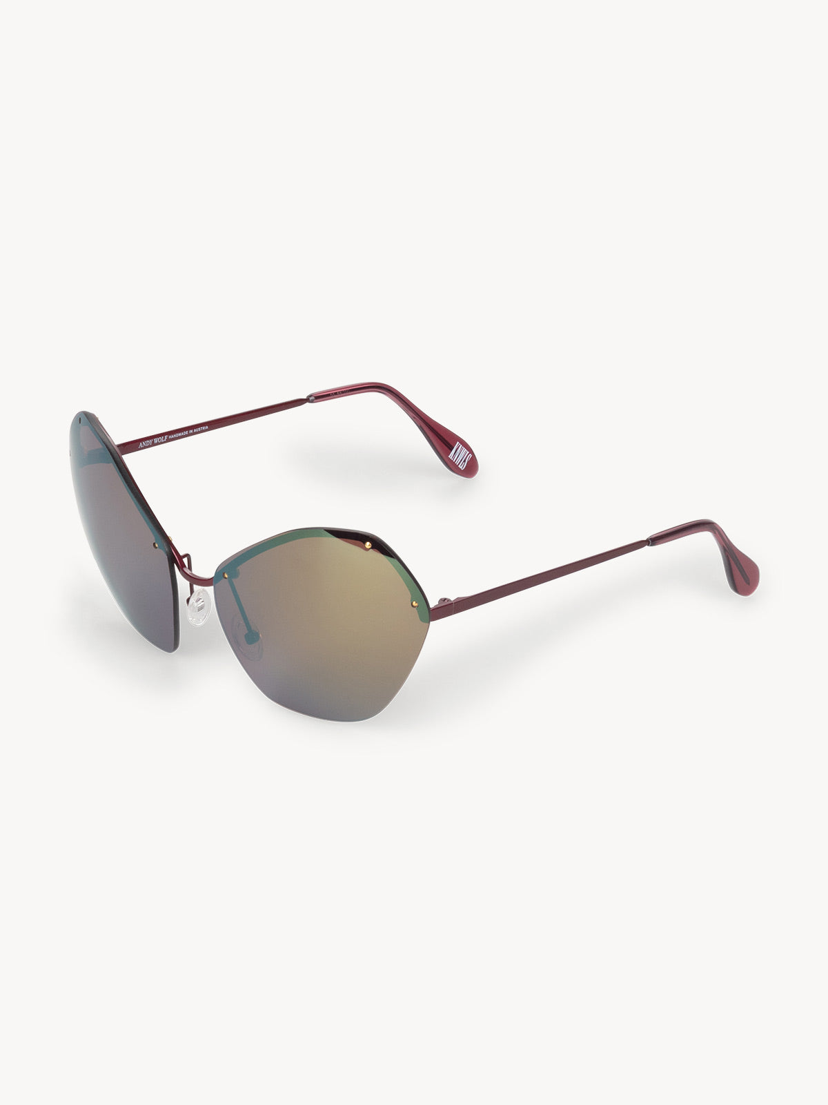 Precious Sunglasses Burgundy