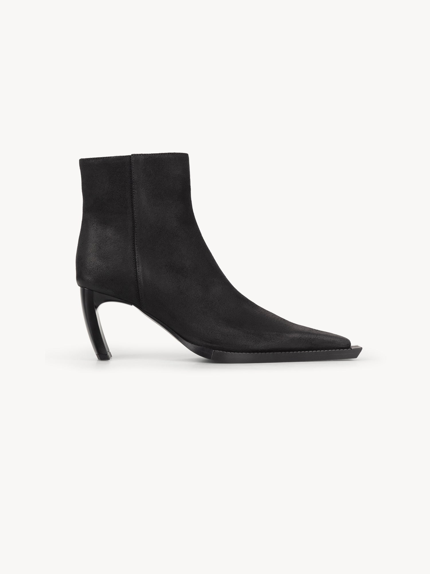 Serpent Ankle Boots Black