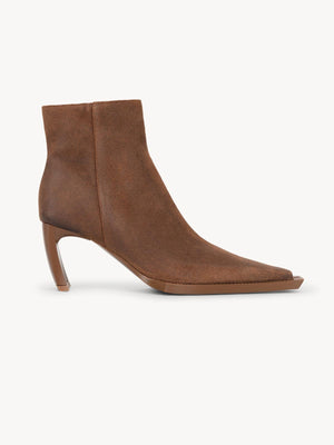 Serpent Ankle Boots Tan