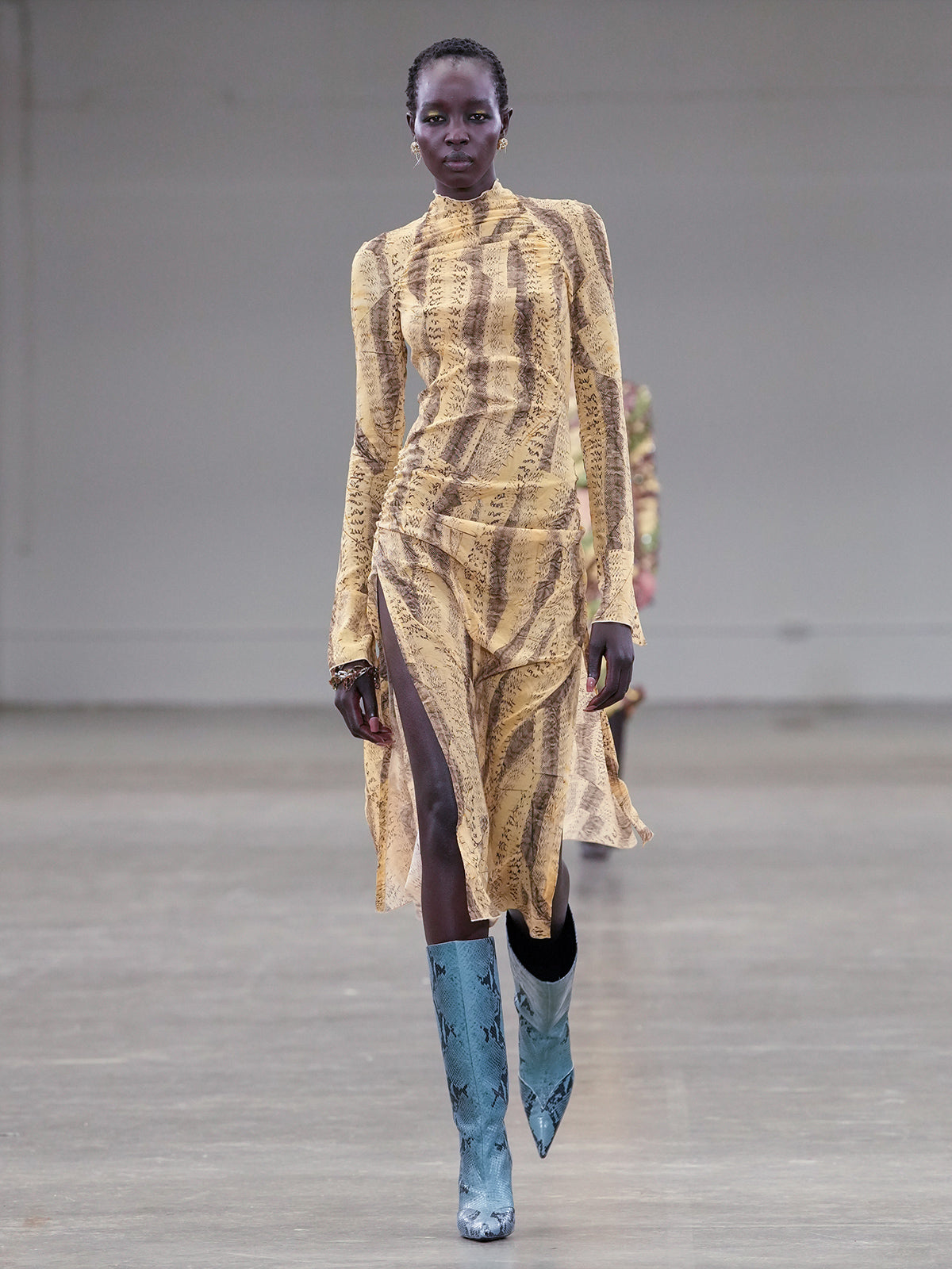 Serpent Dress Crushed Snake