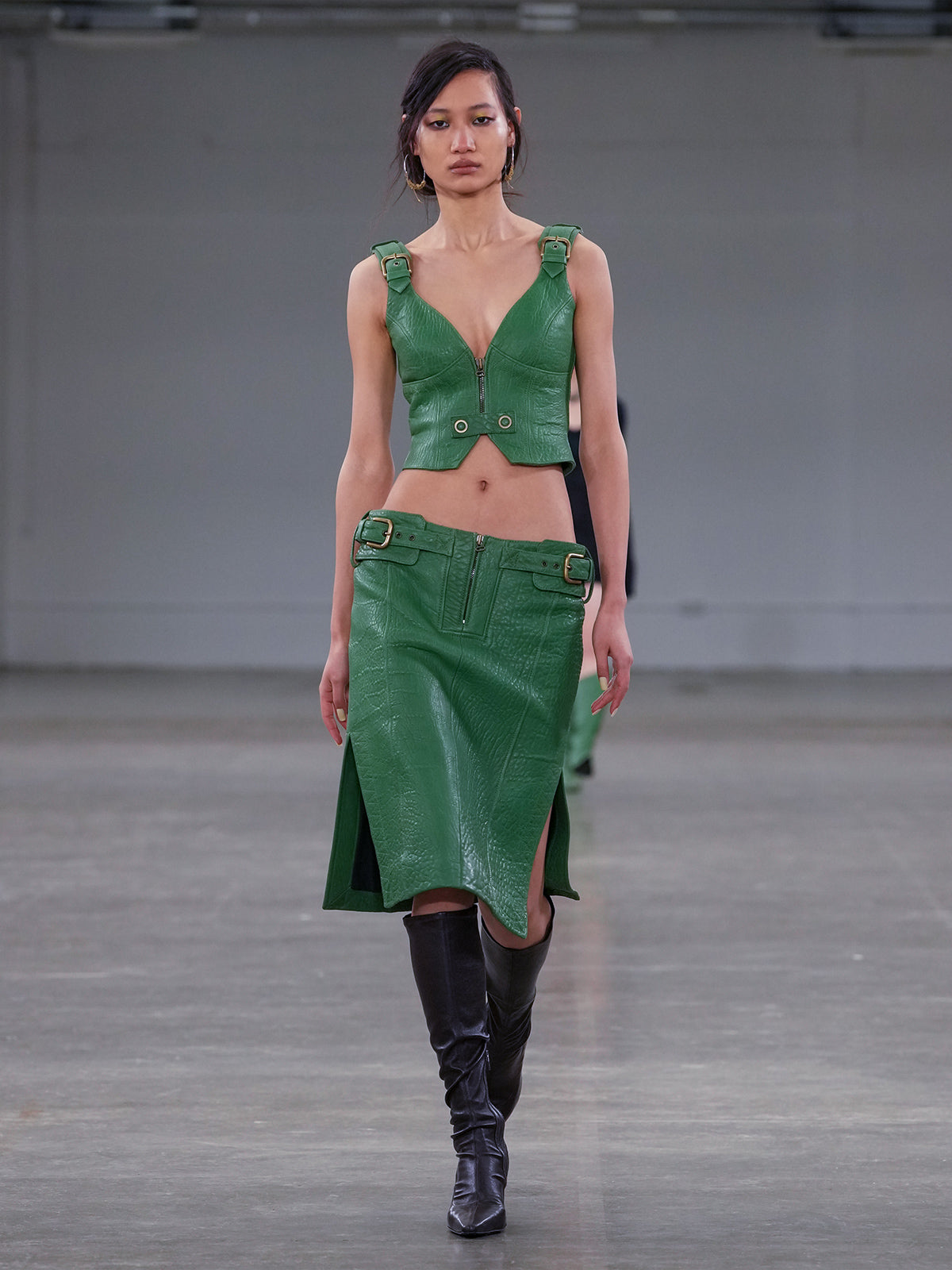 Serpent Sock Boots Brown