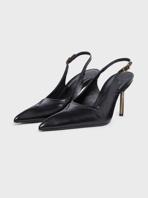 Carmine Mules Black