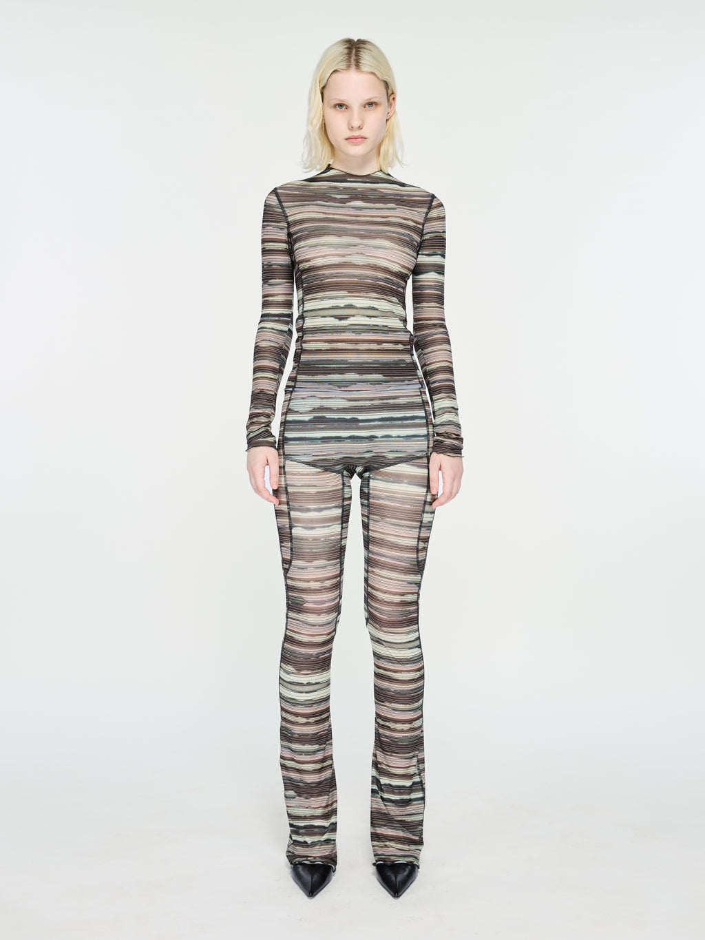 Halcyon Leggings Bleach Stripe