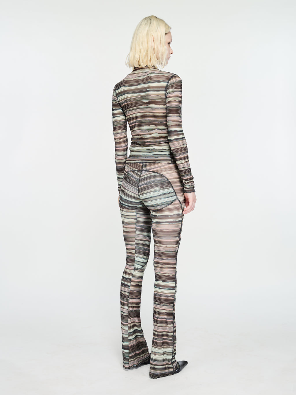Halcyon Leggings Bleach Stripe