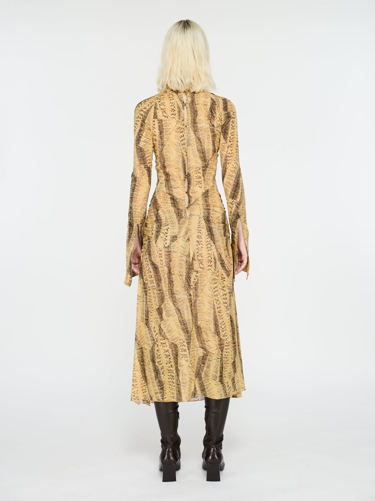 Serpent Dress Crushed Snake