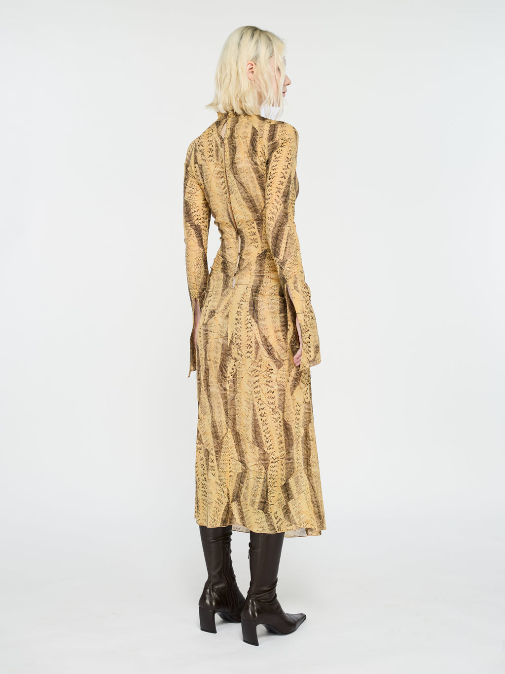 Serpent Dress Crushed Snake