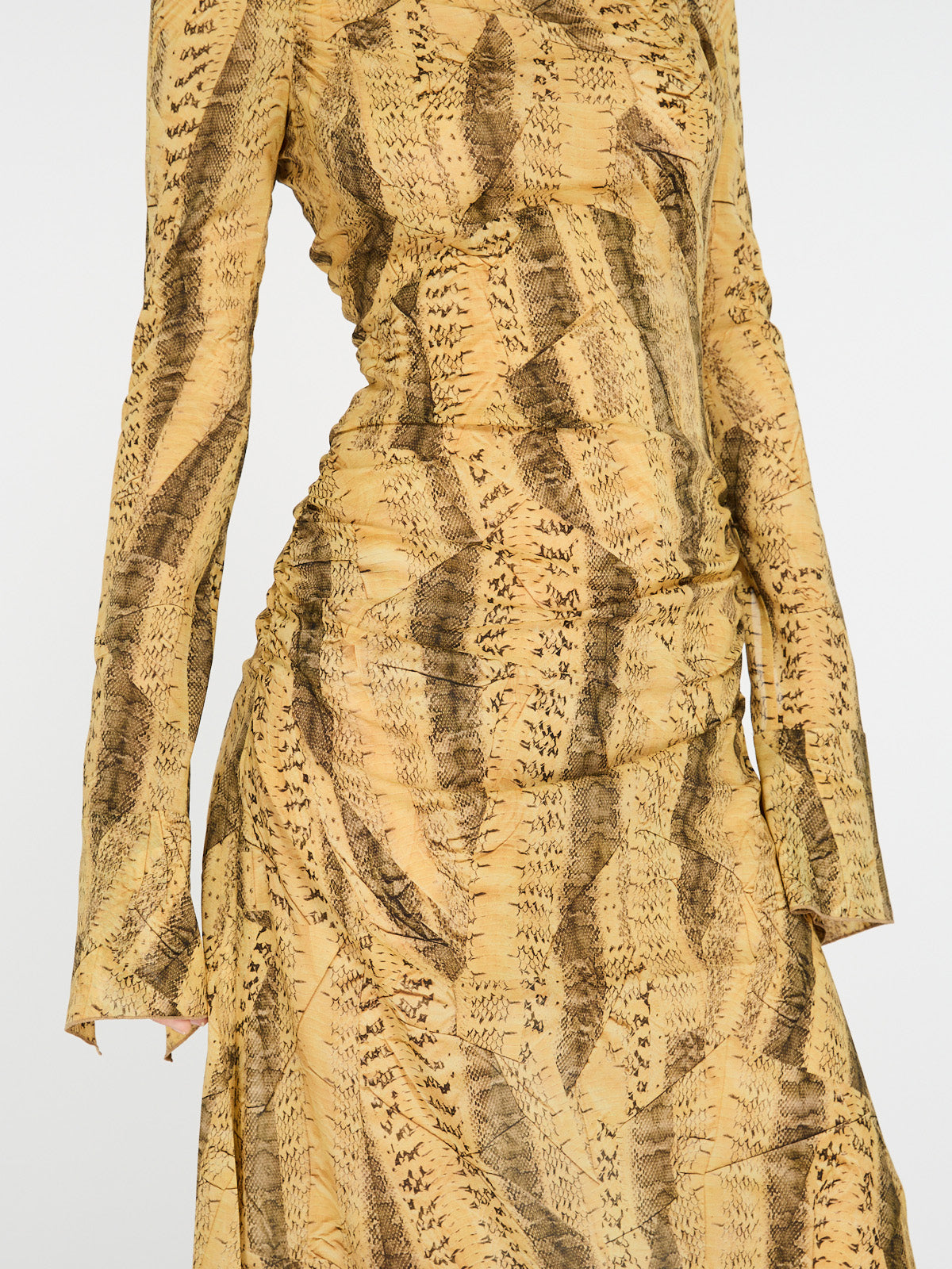 Serpent Dress Crushed Snake