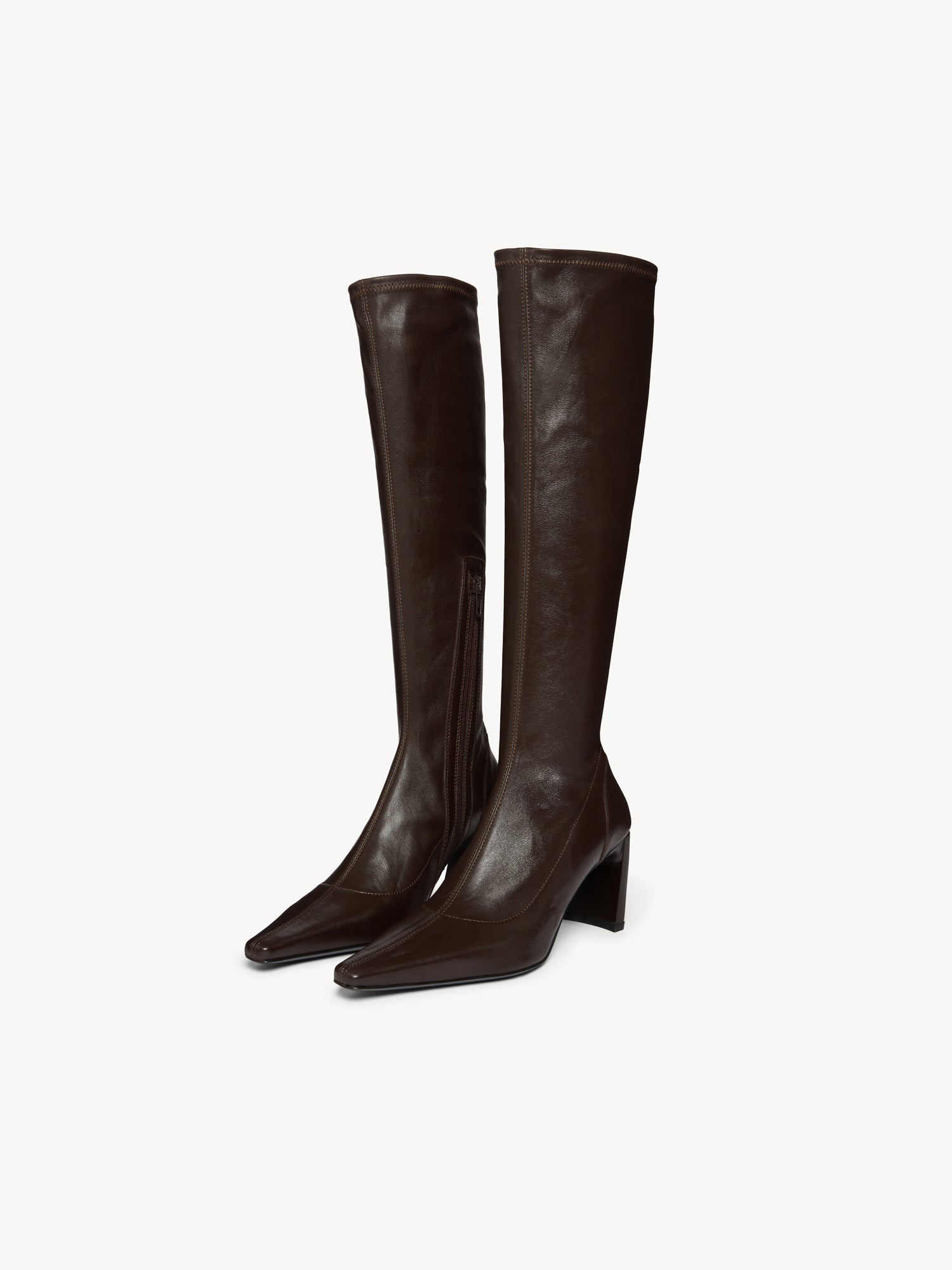 Serpent Sock Boots Brown