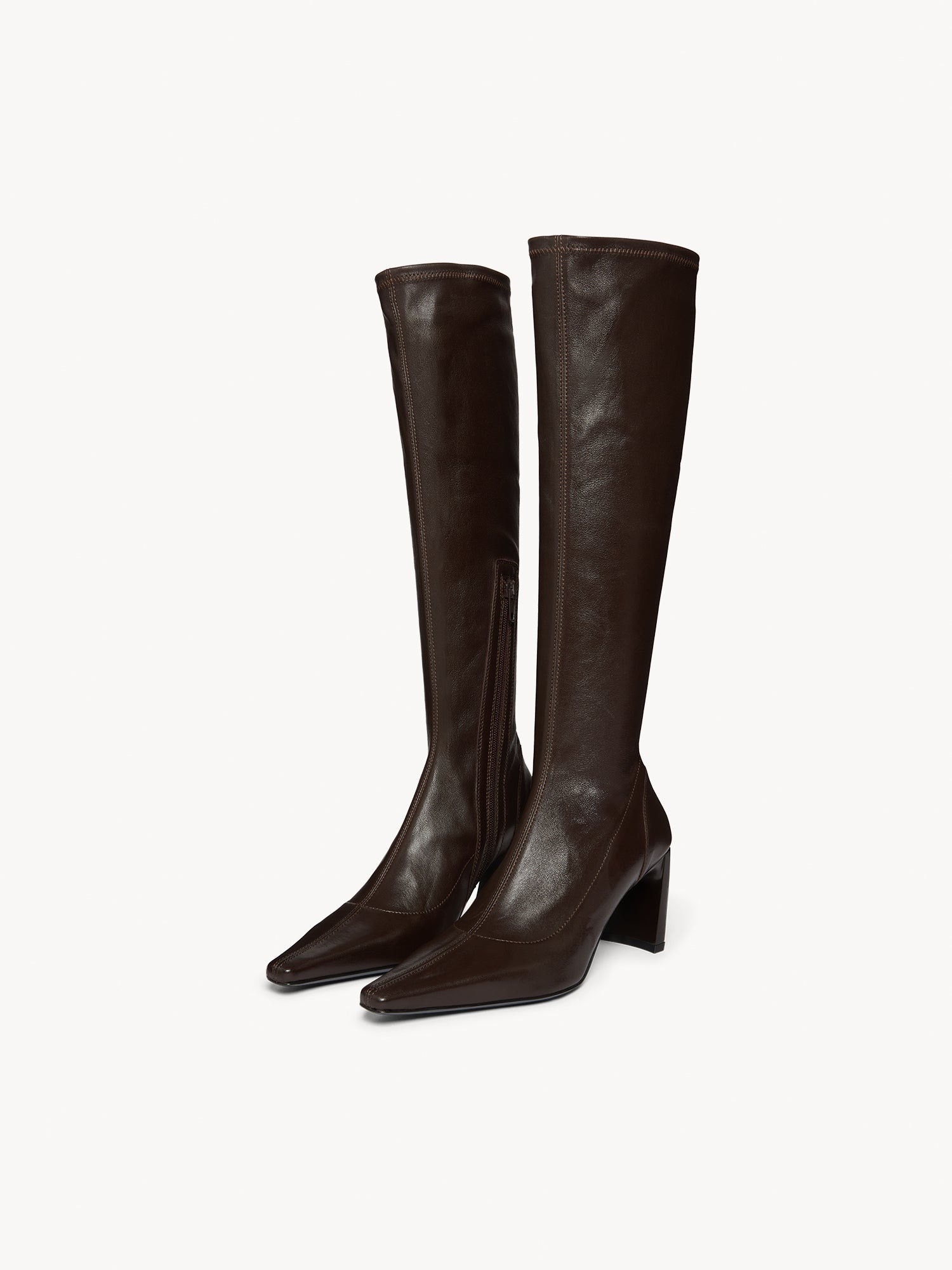 Serpent Sock Boots Brown