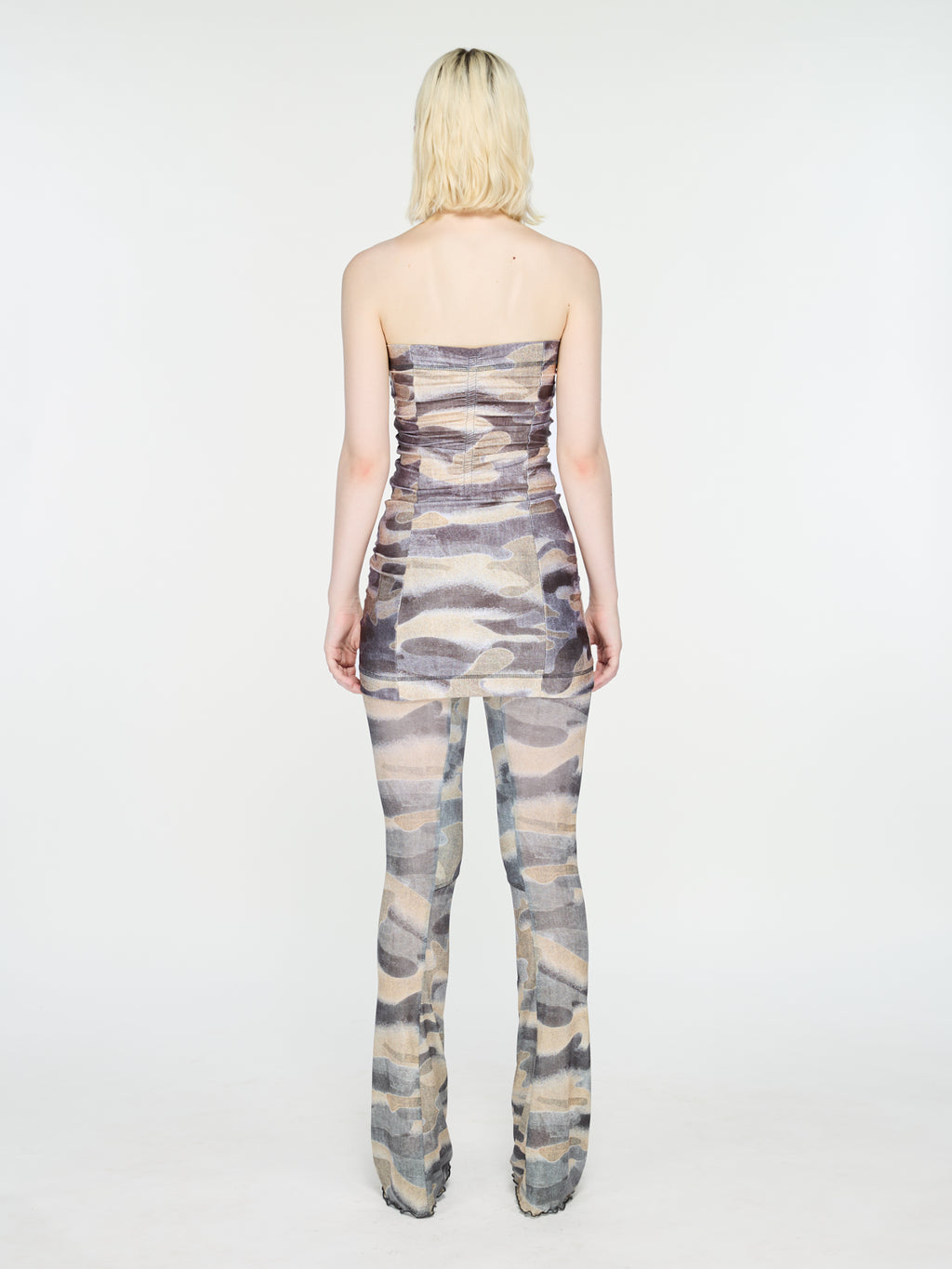 Skinn Dress Dark Camo