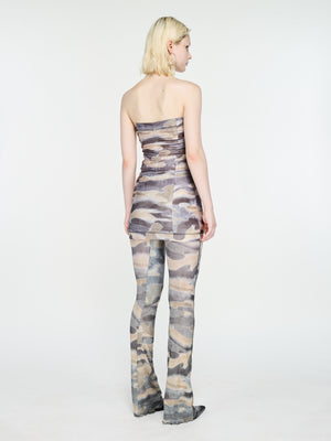 Skinn Dress Dark Camo