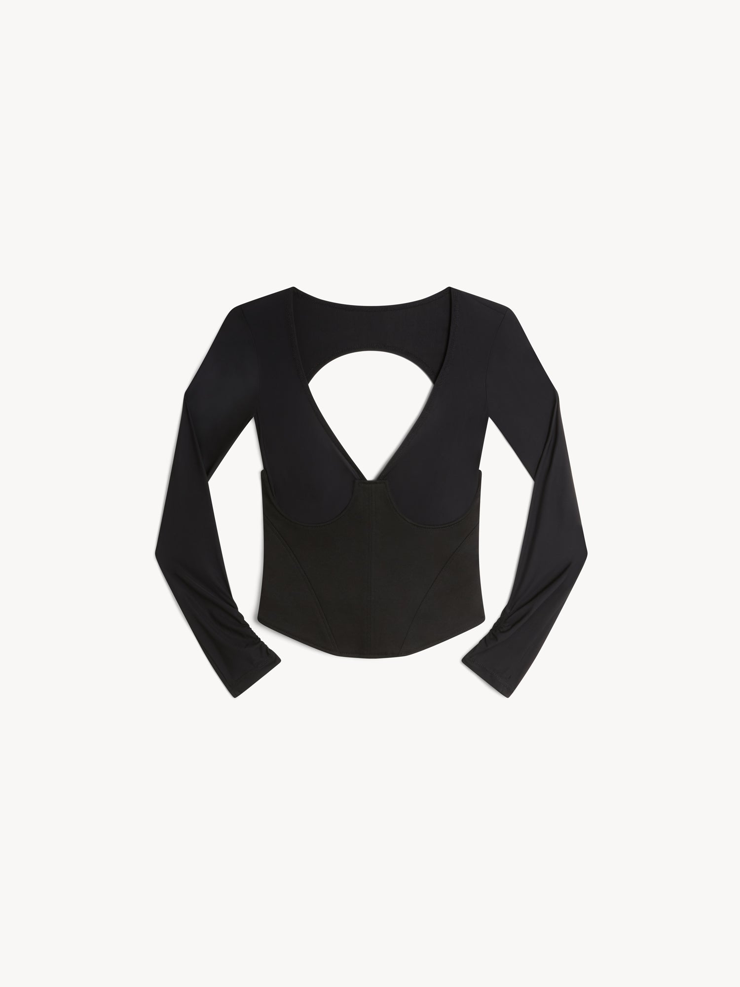 Scythe Bustier Black