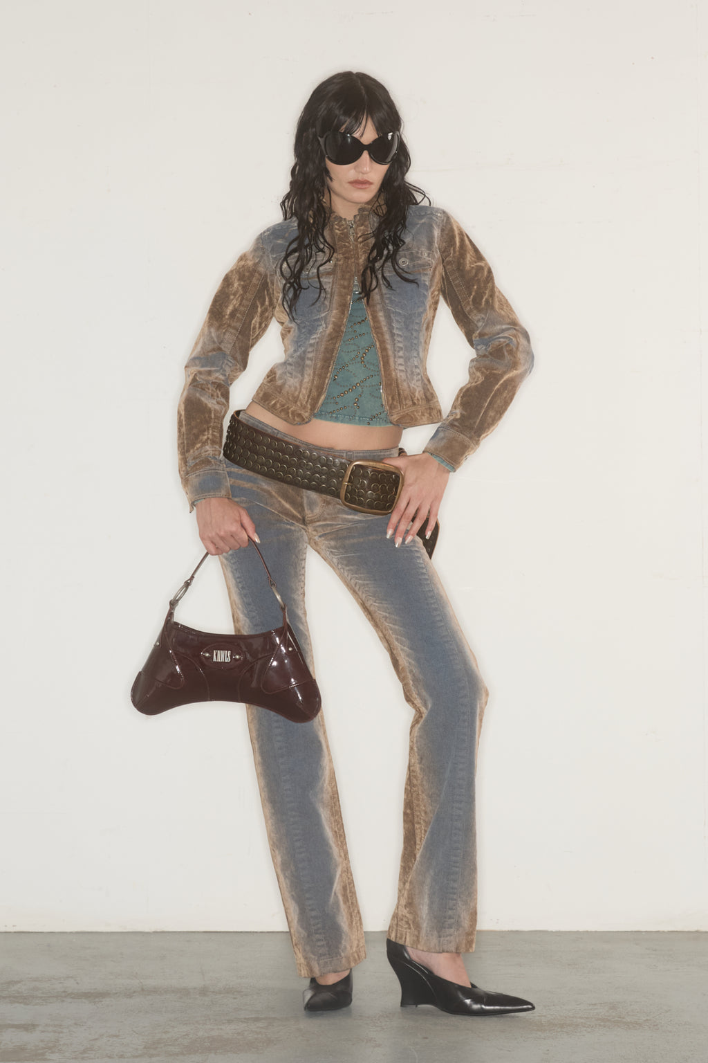 Flock Denim Jacket Stone