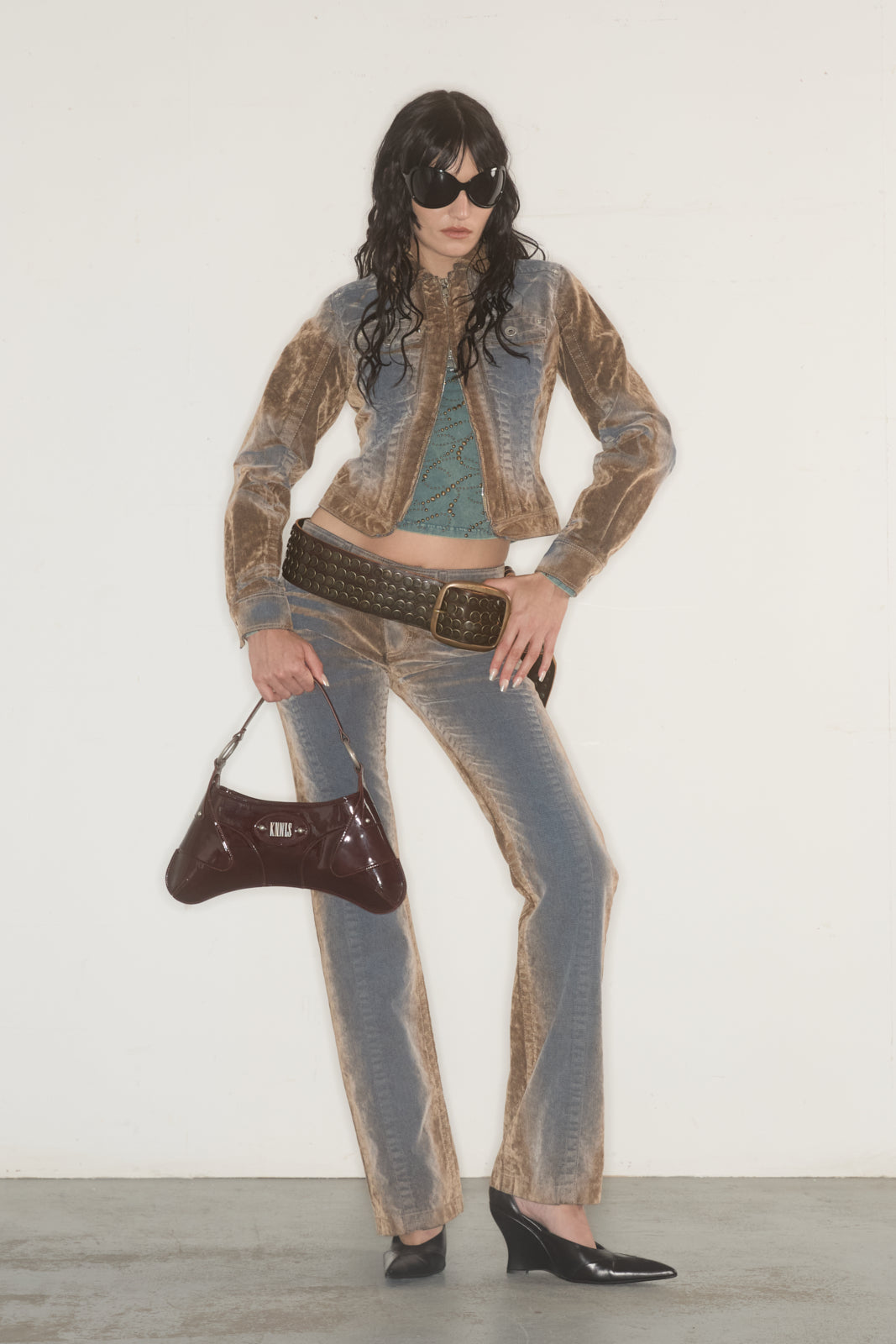 Flock Denim Jacket Stone