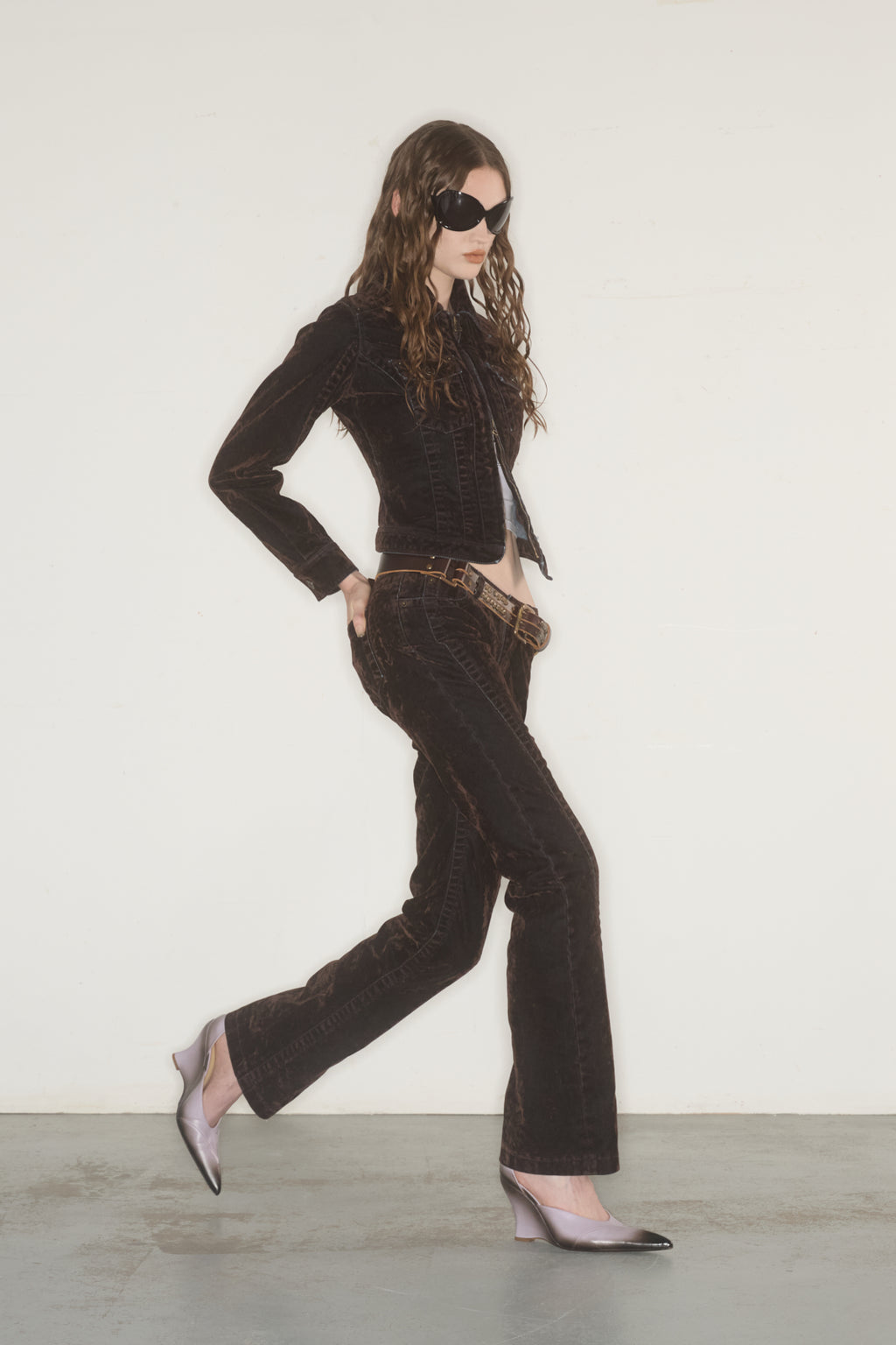 Flock Denim Jacket Dark