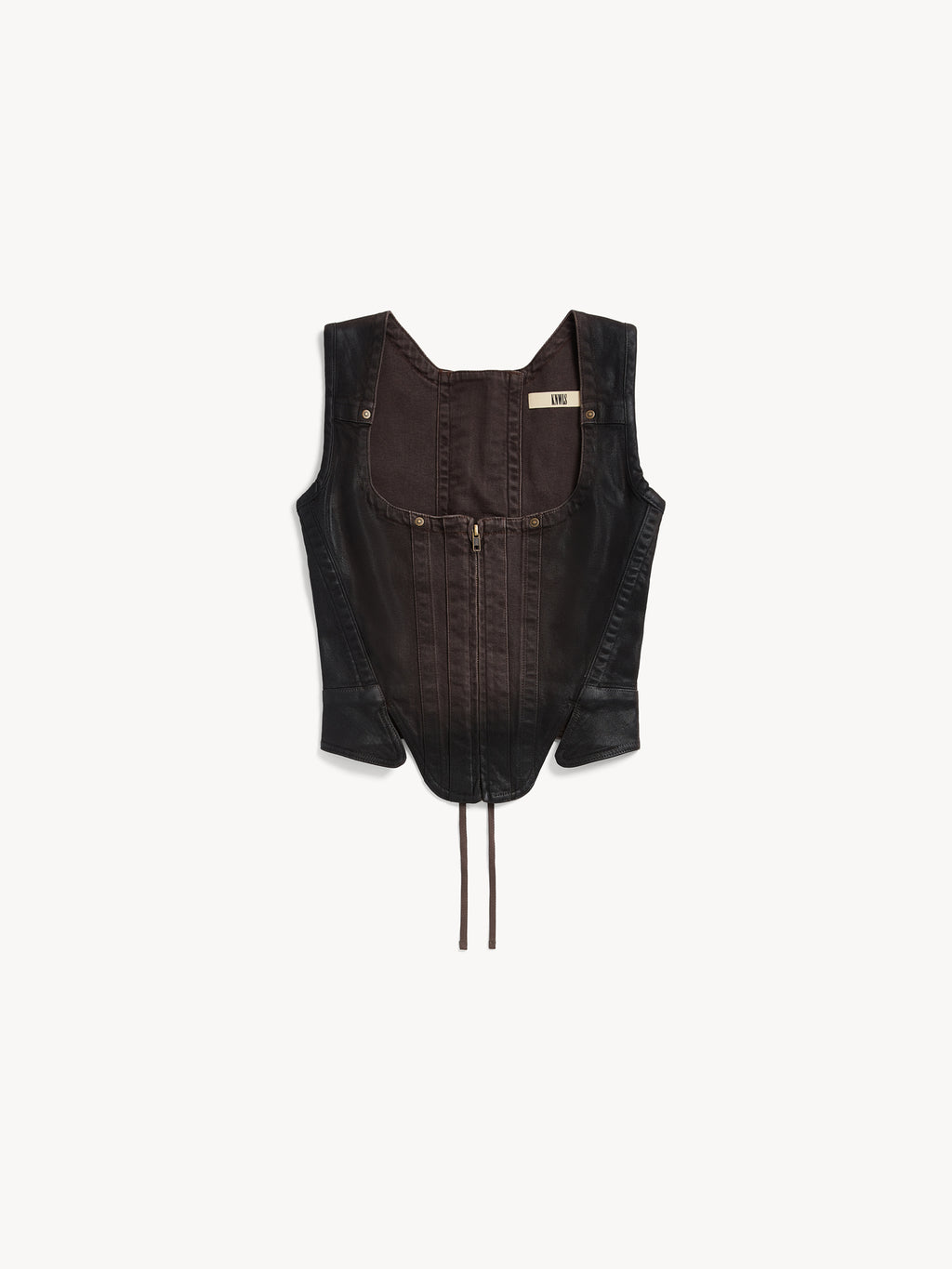 Alice Bustier Brown Gloss