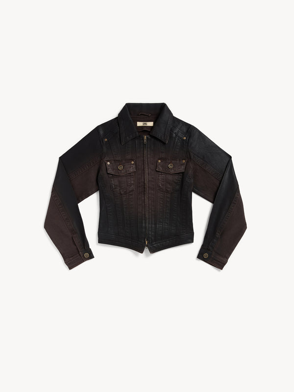 Alice Jacket Brown Gloss
