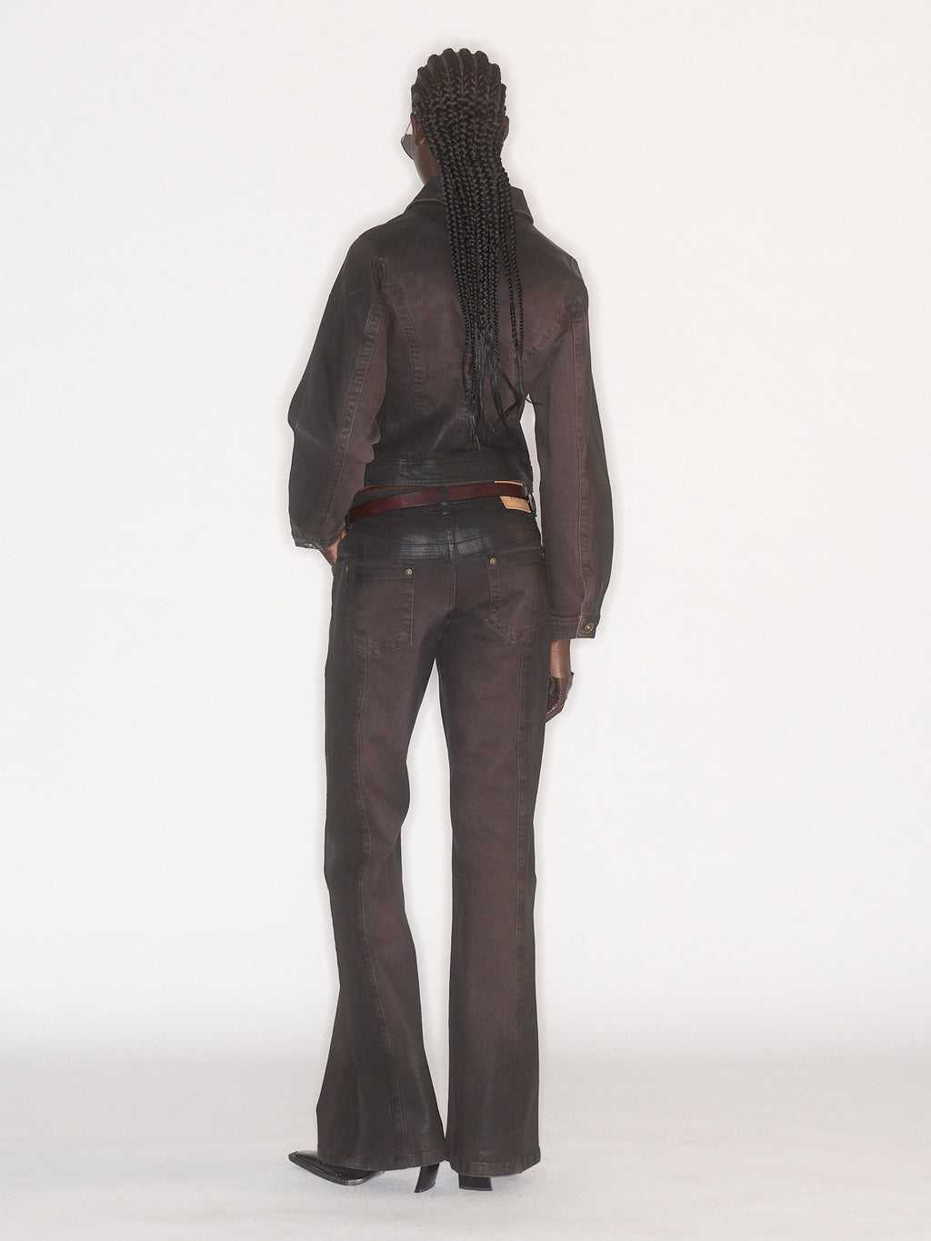 Alice Jacket Brown Gloss