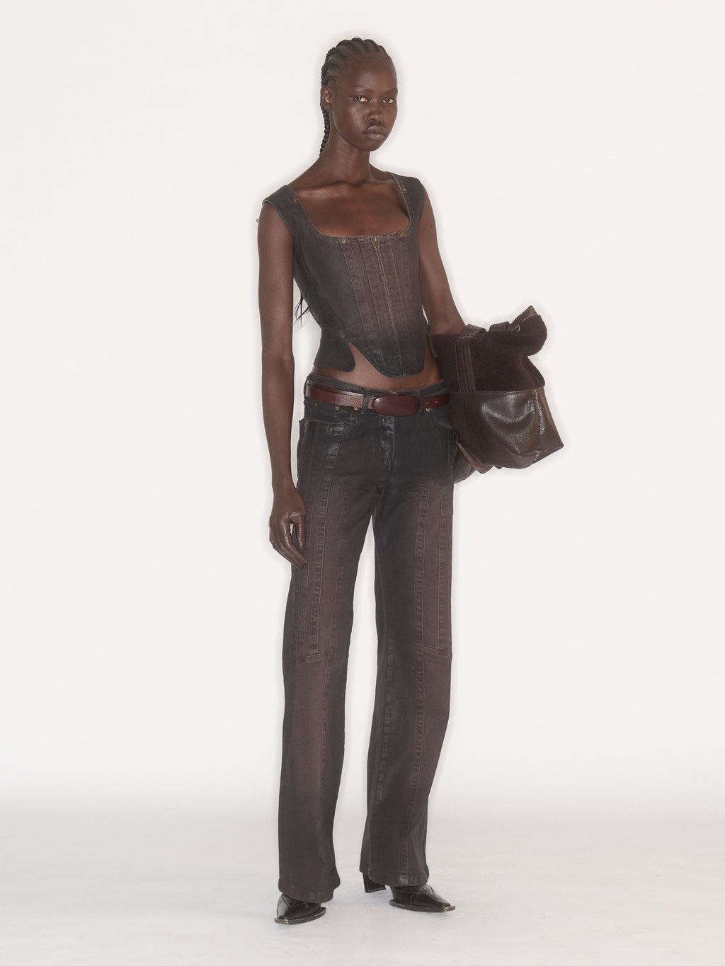 Alice Jeans Brown Gloss