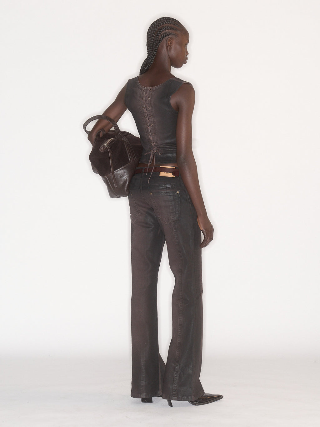 Alice Jeans Brown Gloss