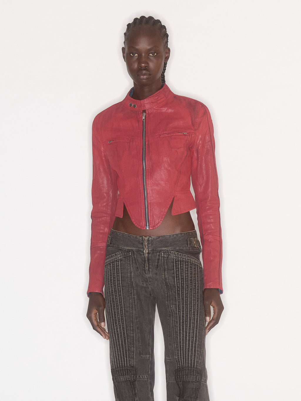 Astra Claw Jacket Red Gloss