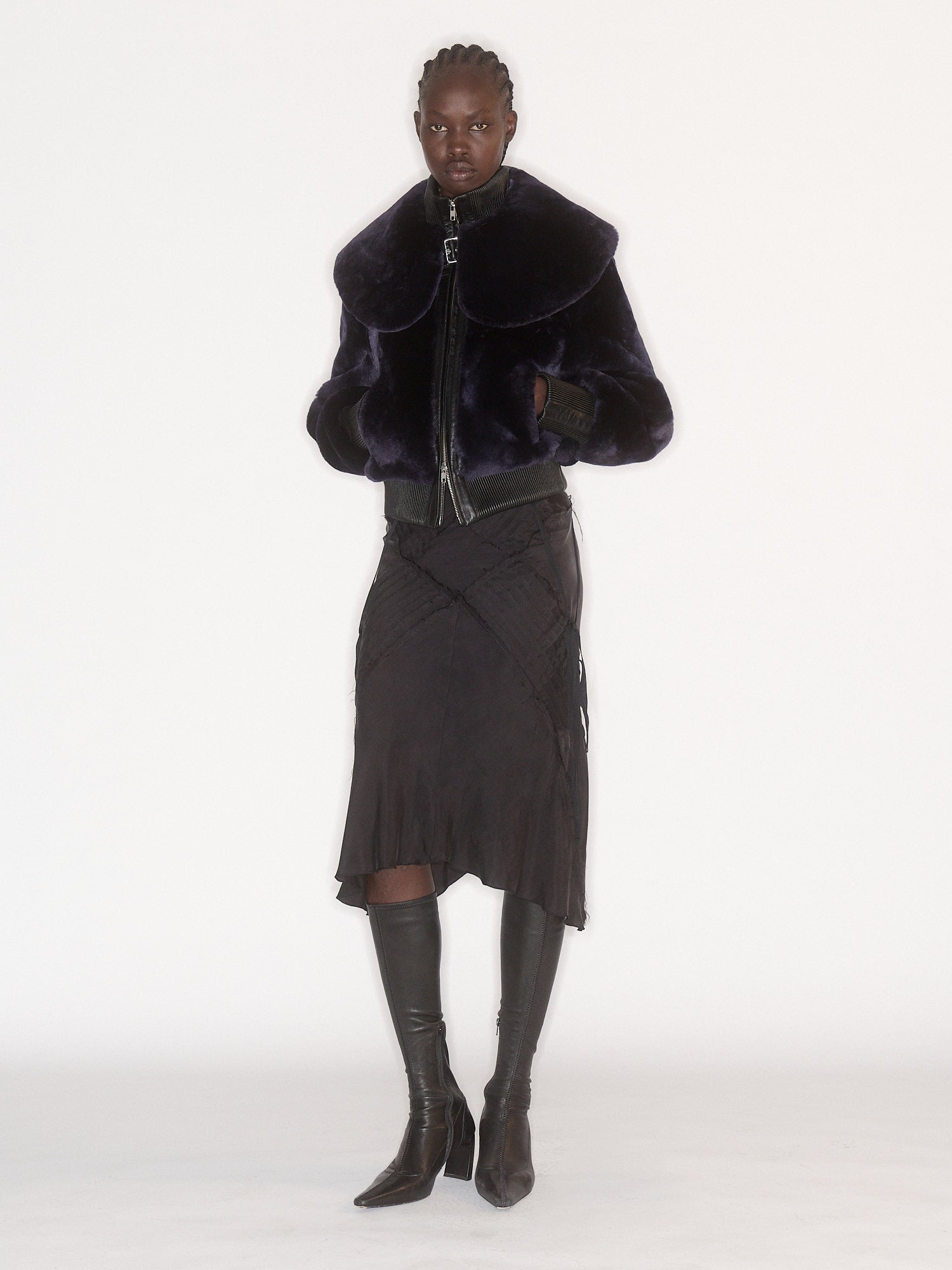 Eliza Shearling Midnight