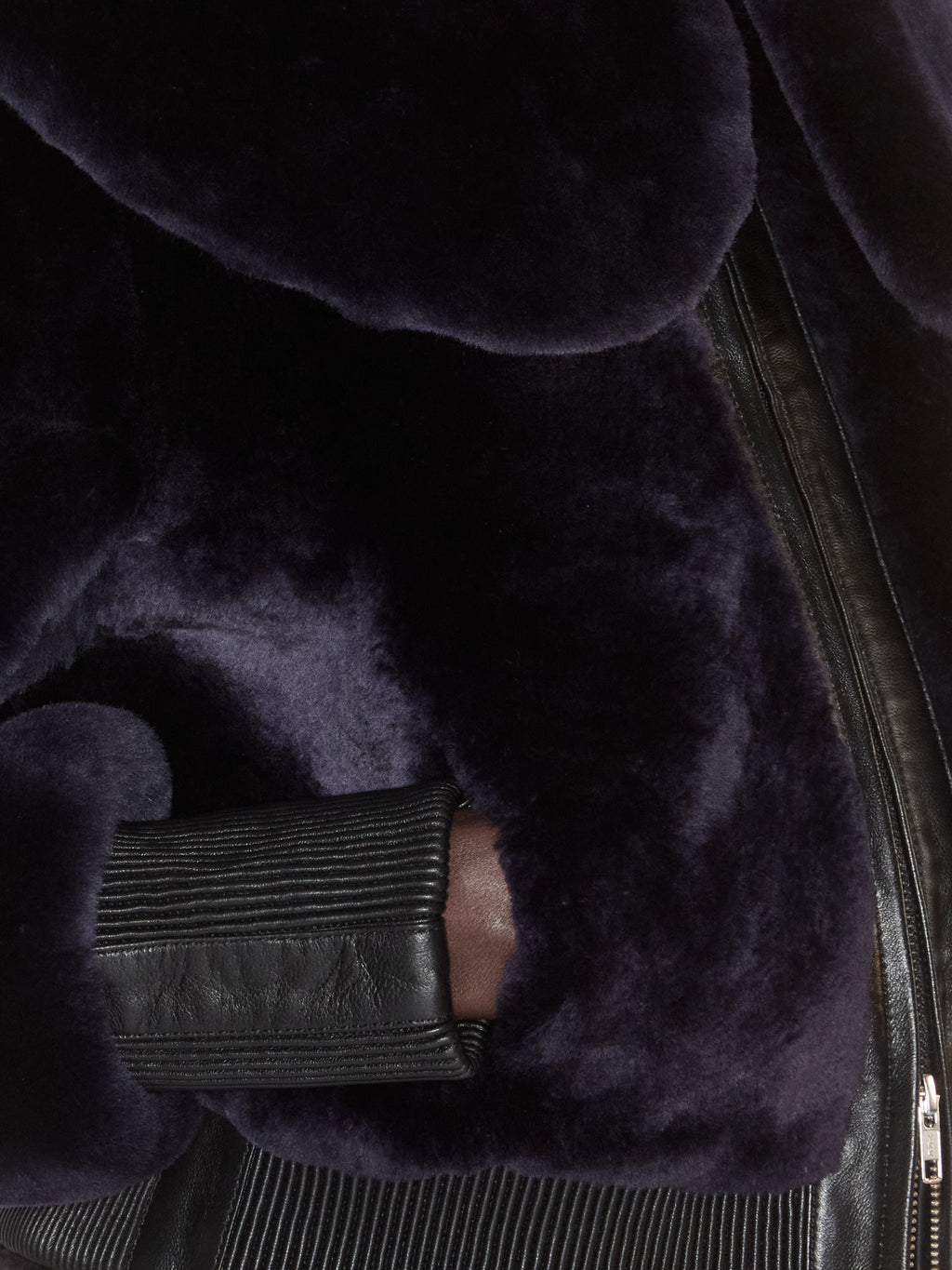 Eliza Shearling Midnight