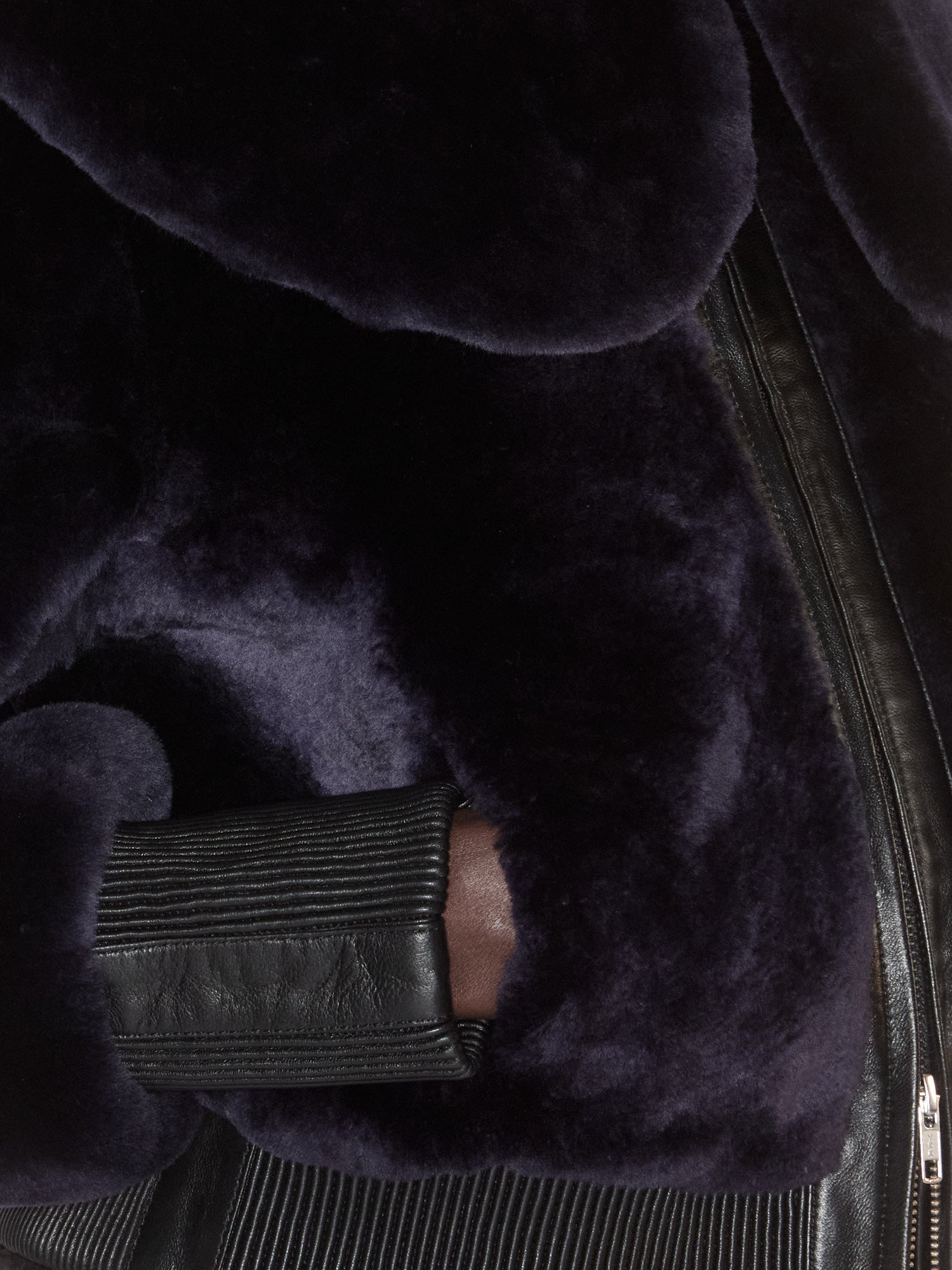 Eliza Shearling Midnight