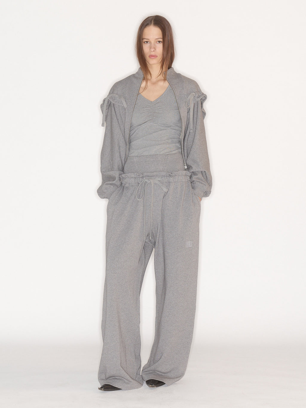 Ghost Top Grey Marl