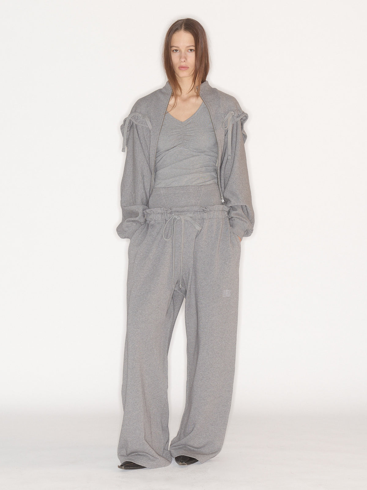 Ghost Top Grey Marl