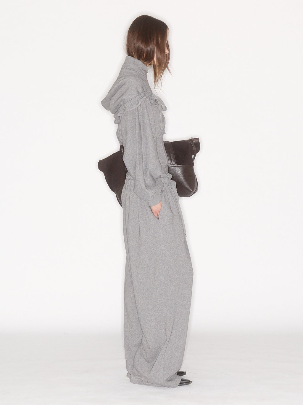 Haze Hoodie Grey Marl