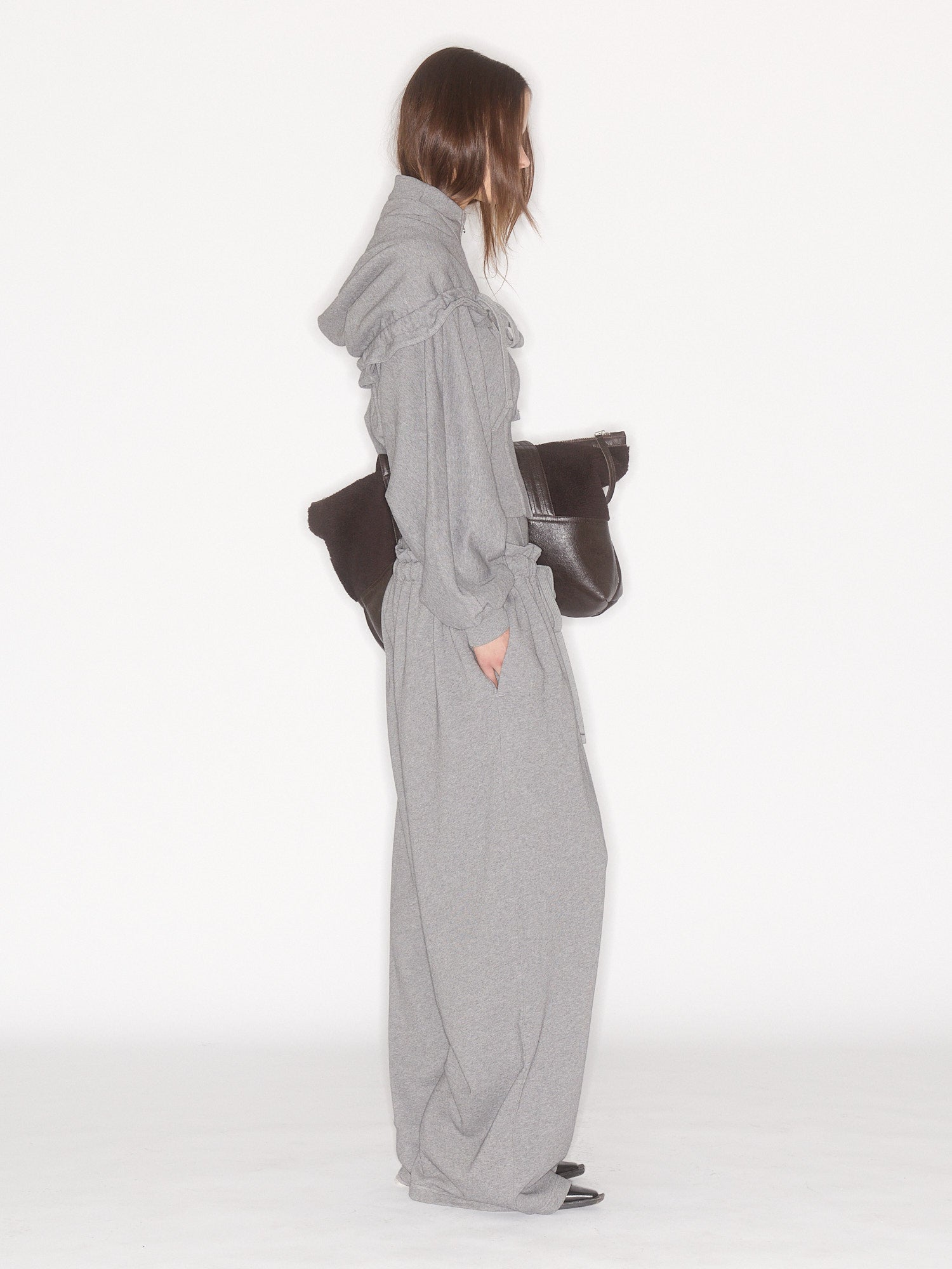 Haze Hoodie Grey Marl