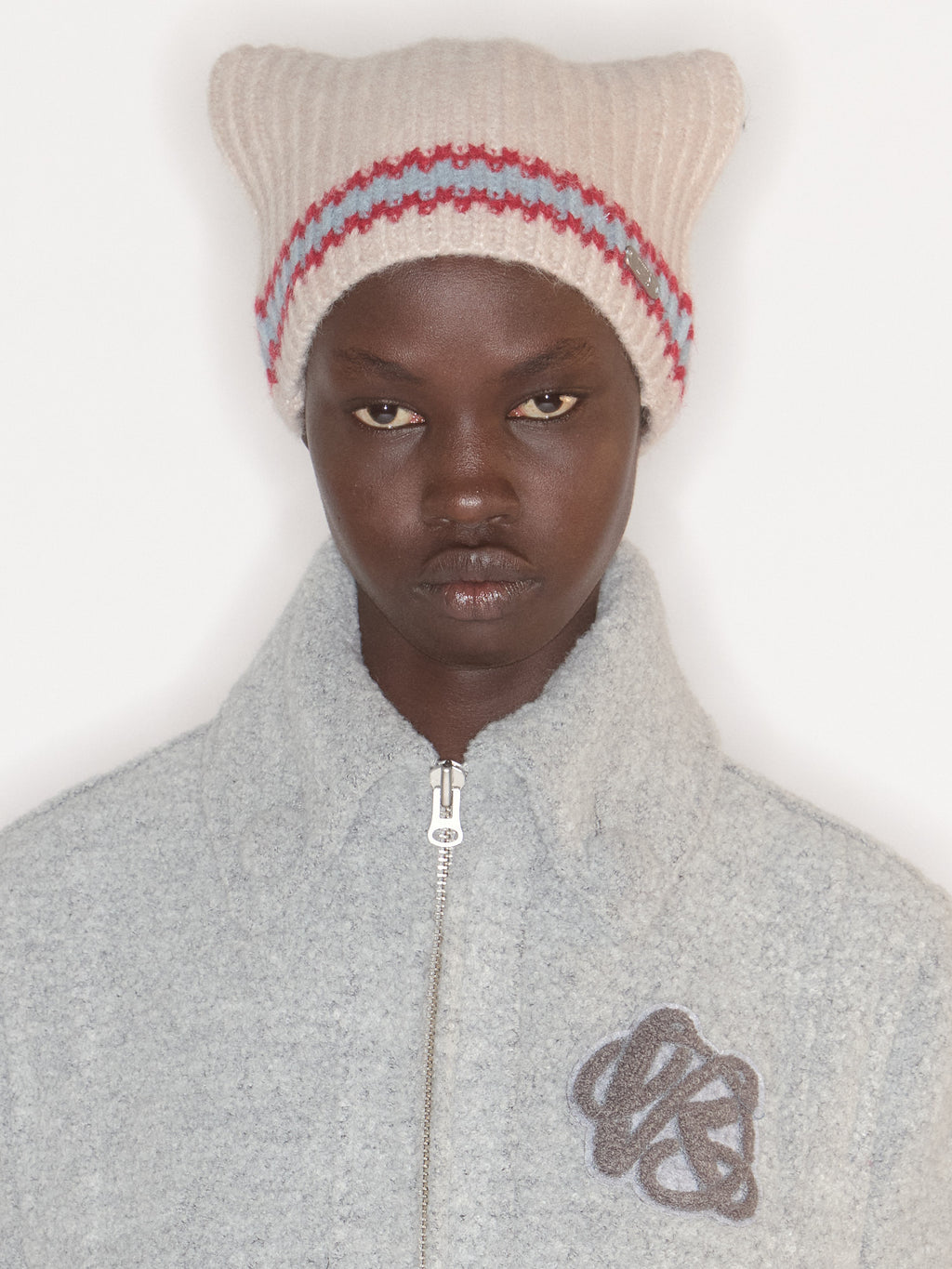 Precious Hat Sand Stripe