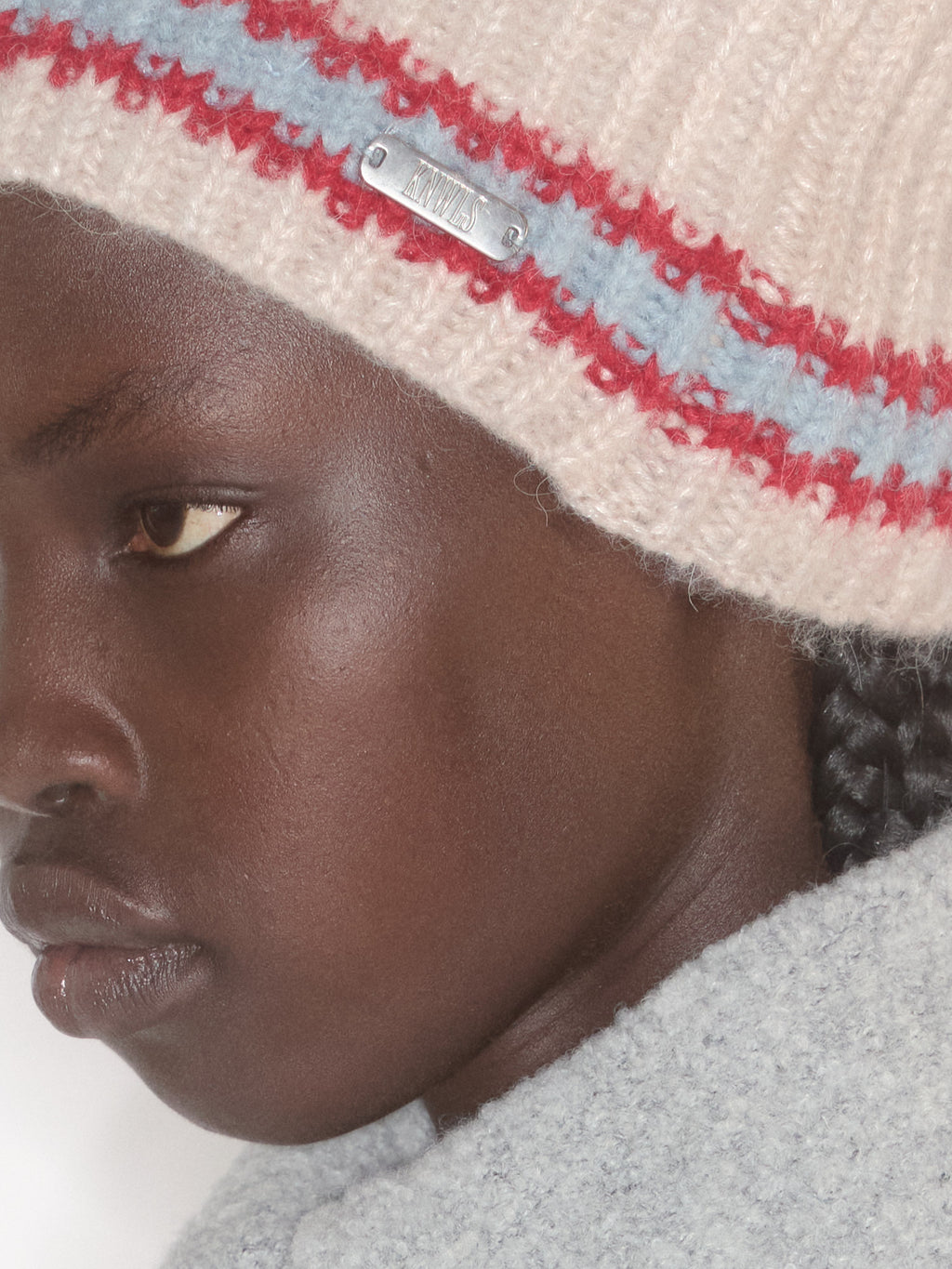 Precious Hat Sand Stripe
