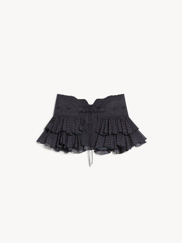 Sable Mini Skirt Scarf