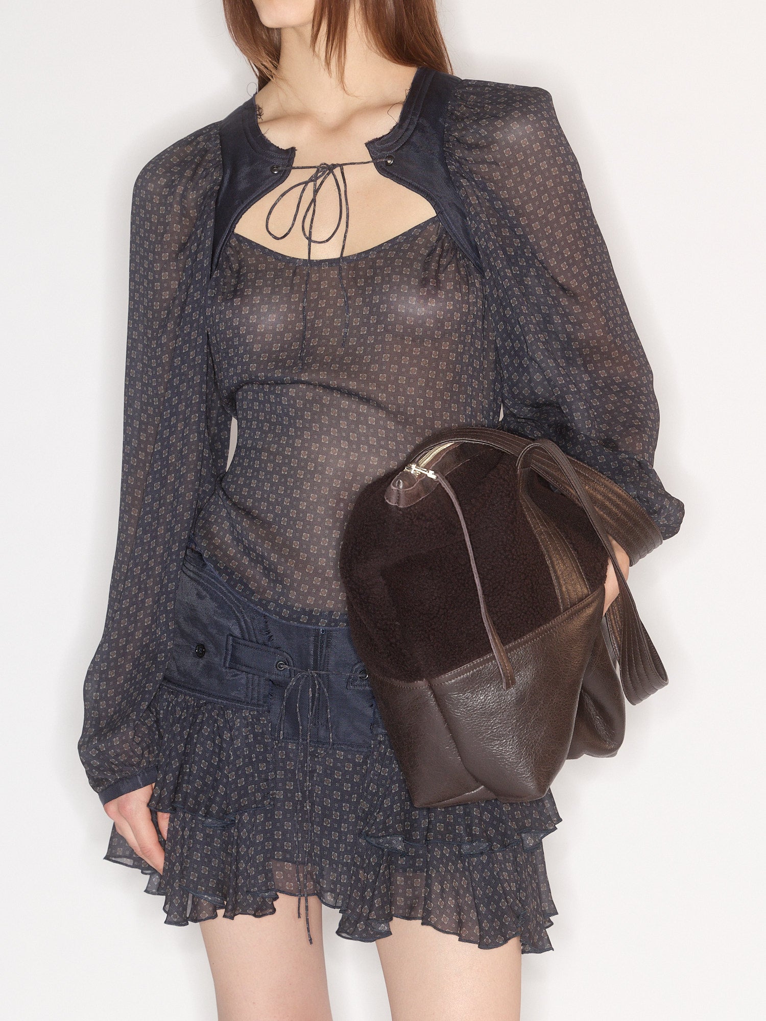 Sable Blouse Scarf