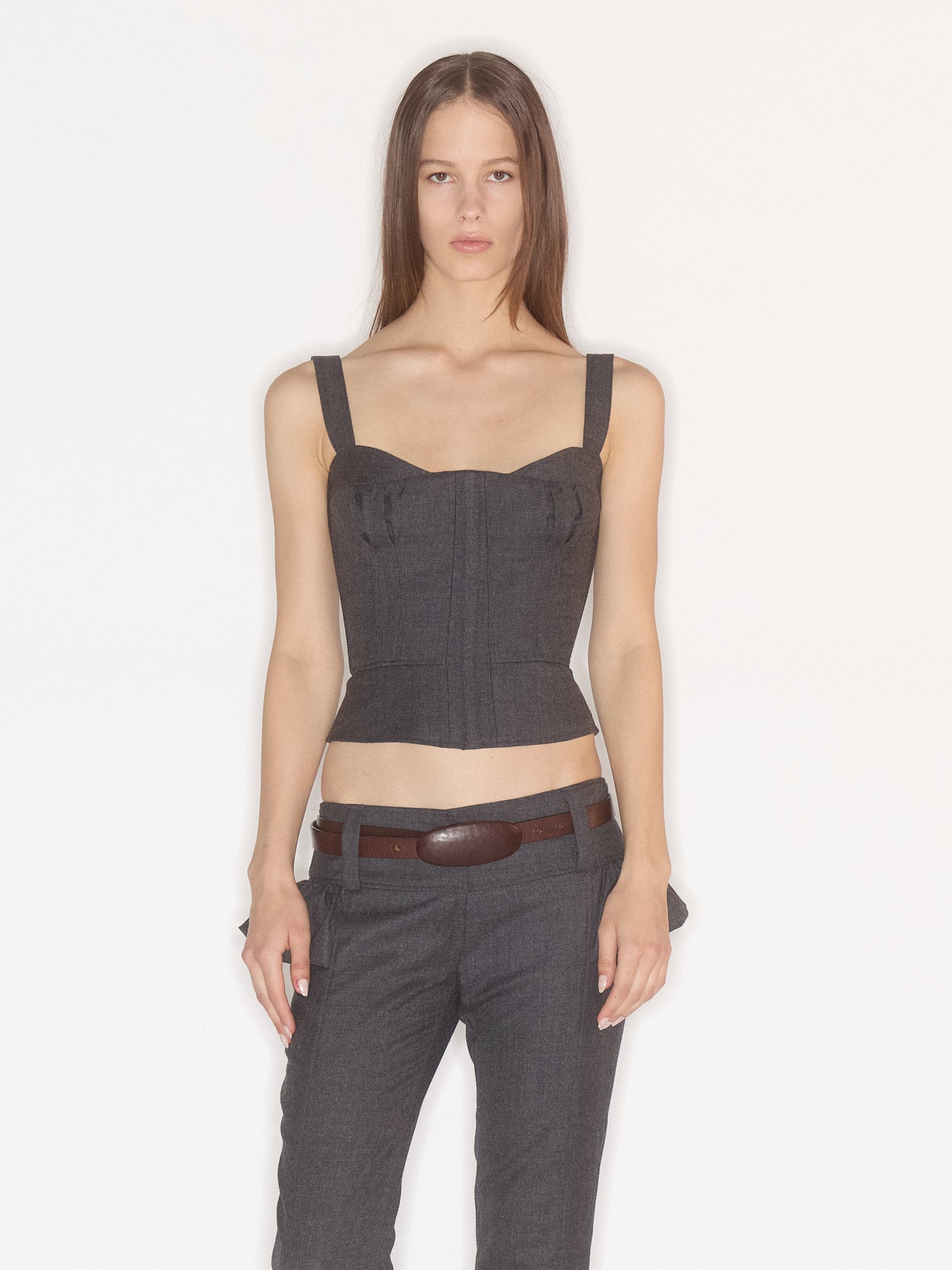 Victoria Corset Charcoal