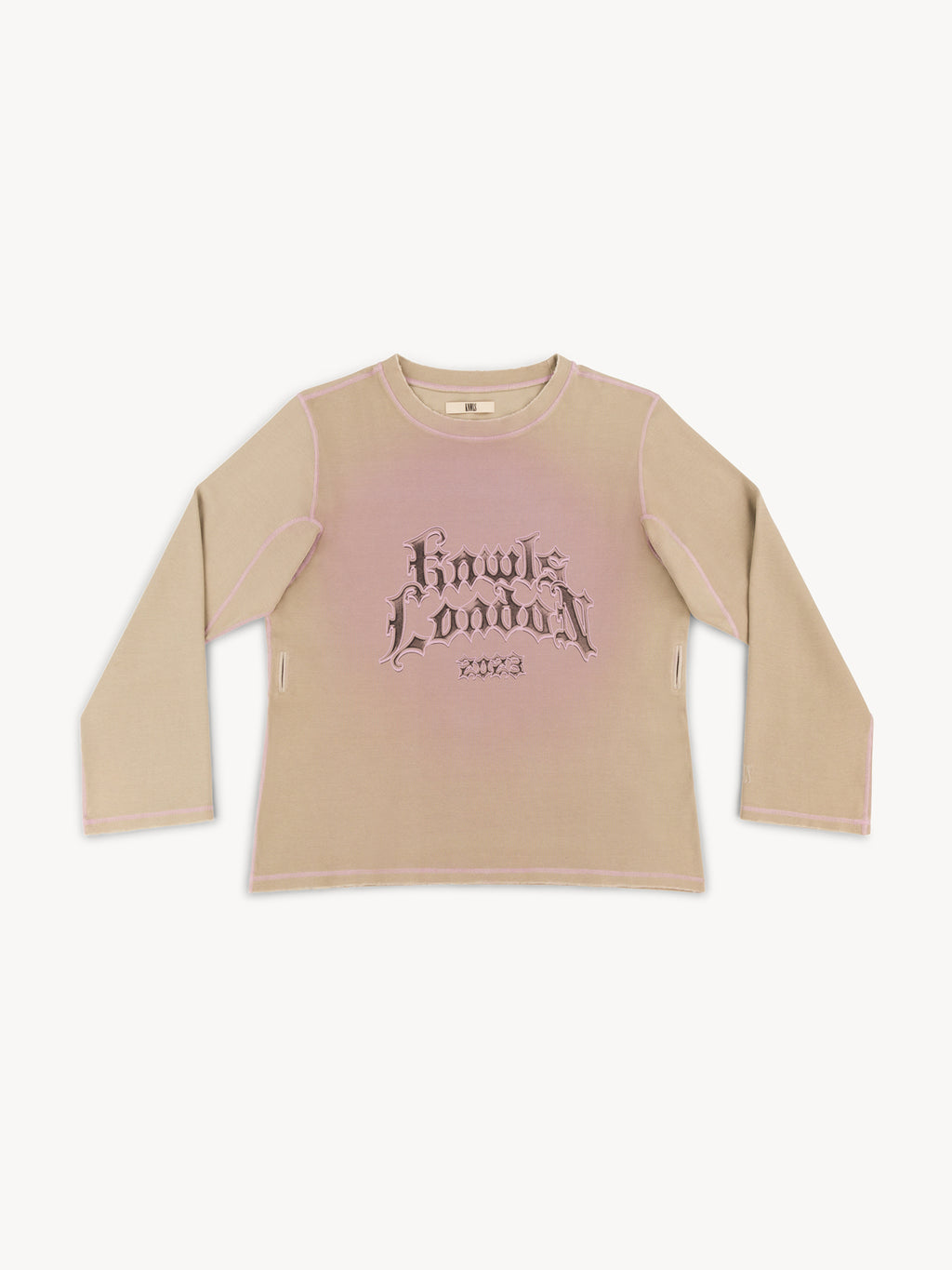 CRNG Longsleeve Tee Greige