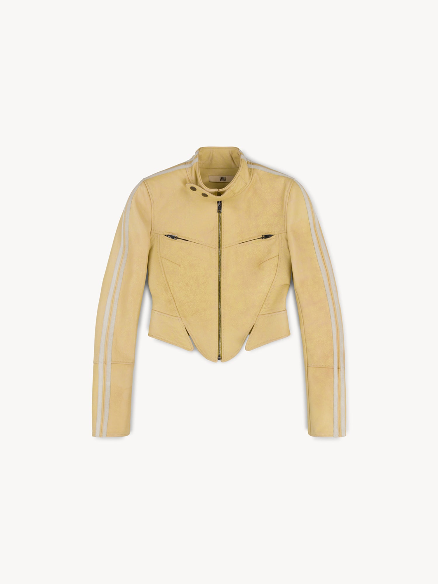 Claw Jacket Distressed Yellow