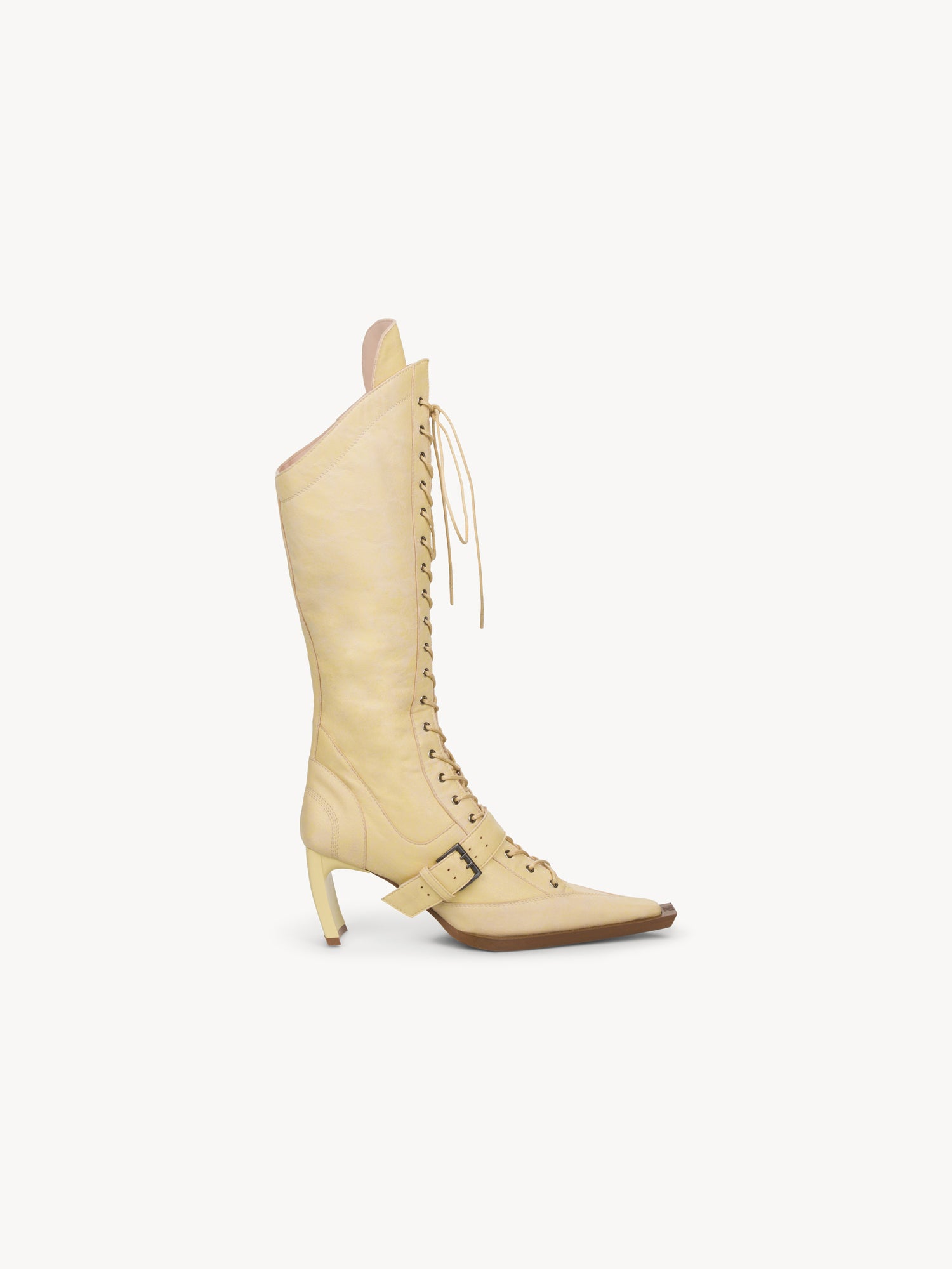 XSerpent High Boots Distressed Yellow