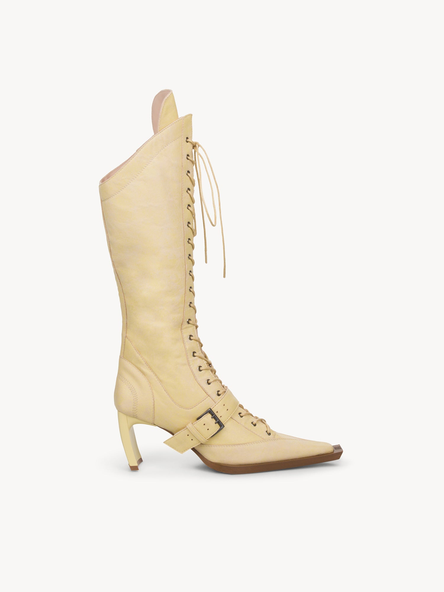 XSerpent High Boots Distressed Yellow