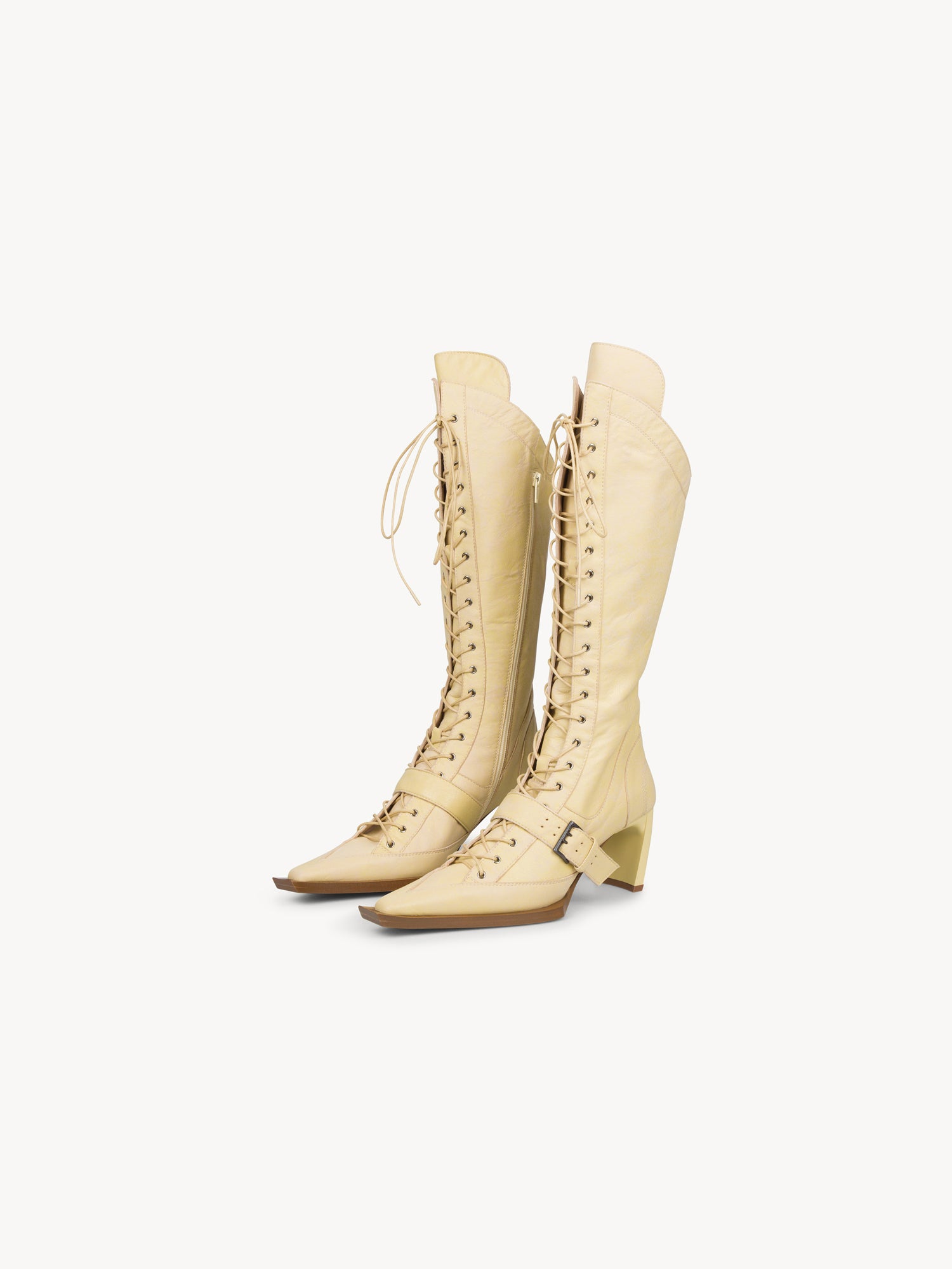 XSerpent High Boots Distressed Yellow
