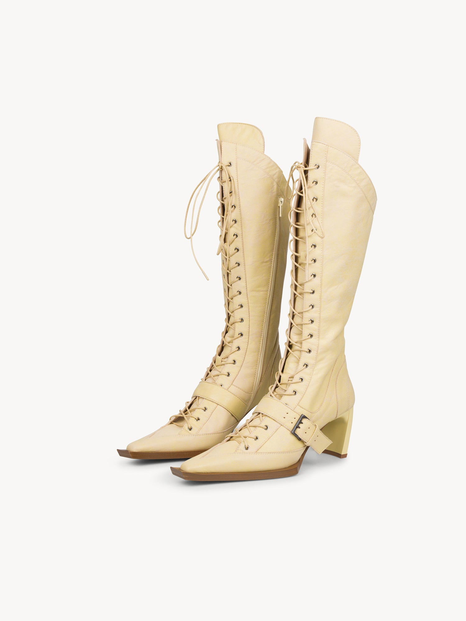 XSerpent High Boots Distressed Yellow